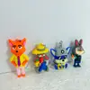 Llavero de Dibujos Animados Zootopia Lindo Colgante para Bolso de Pareja Encanto para Llave de Coche Regalo Promocional Al por Mayor