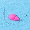 Conchas de resina, acessórios com tema marinho, decorações DIY em miniatura de resina para micro-paisagens, enfeites para capa de celular