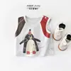 Conjunto de Chaleco para Bebé Estilo Verano Sin Mangas Lindo Estampado de Pingüino Chaleco Delgado de Verano Ropa Infantil 62458
