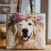 2026 Nueva Serie Transfronteriza de Cachorros Estampado Digital Bolso de Hombro Acolchado de Moda