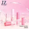 Pedido Jinze: Tubo Redondo con Clip para Labial de Boca Plana, Material de Empaque Tubo Vacío de Plástico
