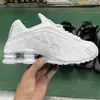 Comércio Exterior Transfronteiriço Tênis de Corrida Shox R4 com Amortecimento a Ar para Homens e Mulheres, Tênis Esportivos Coloridos Retrô, Tênis Outdoor Shox Tl