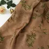 Tecido Impresso de Seda Xiangyun Pura, Tecido para Vestido Qipao Primavera e Verão, Tecido Estilo Chinês Tradicional em Estoque