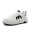 [Personalizado] Cp335 Zapatos Blancos Transpirables Nuevos 2025 Primavera y Verano Resistentes al Desgaste Suela Gruesa Estilo Coreano Casual Preppy