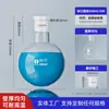 Marca Yizhe Matraz de Fondo Redondo de Cuello Único, Matraz de Fondo Redondo de Boca Estándar, Matraz de Fondo Plano, Matraz de Destilación 50ml/100m