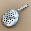 Cuchara de sopa corta martillada de acero inoxidable para uso en el hogar y restaurantes, Cuchara para servir, Cuchara para arroz, Cucharón para harina, Cucharón de sopa grande