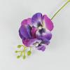 Amor-perfeito único flor artificial planta verde flor falsa casamento casa pátio ao ar livre decoração fotografia fotografia comércio exterior transfronteiriço