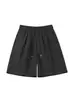 Shorts de secado rápido estilo americano para hombre, verano, finos, transpirables, versátiles, modernos, retro, holgados, casuales, color liso, pantalones deportivos rectos