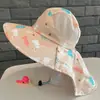 Sombreros para Niños, Sombreros de Pescador de Verano para Bebés, Sombreros de Sol Delgados para Niños y Niñas, Sombreros de Playa de Ala Ancha, Transpirables y Plegables