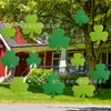 El St Más Vendido de Amazon. Decoración Colgante del Día de San Patricio, un Trébol Colgante para Decoración Interior y Exterior de Césped y Jardín