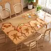 Tapete de Mesa Kapibala de Vidro Macio Transparente, Não Lavável, Impermeável, à Prova de Óleo, Resistente ao Calor, Tapete de Proteção de Mesa Resistente a Altas Temperaturas