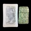 Buda Guanyin Pingente Yu Pei Modelando Silicone Molde Espelho Cristal Cola Gesso Molde Joias Decorativas Ferramentas