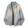 2026 Novo Cardigan de Tricô com Gola Alta e Zíper Duplo para Homens