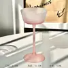 Copa Rosa Estilo Francés, Copa de Cóctel de Alta Gama, Copa para Beber Ligeramente para Damas, Copa de Cristal Especial, Copa de Champaña, Copa Alta de Cristal