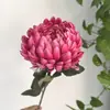 Flores Artificiales: Crisantemo, Peonía, Flores Falsas Grandes para Decoración de Sala de Estar, Accesorios para Fotos, Flores de Mano para Espectáculos