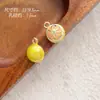 Acessórios Pingente de Cogumelo Colorido Estéreo Pinha Fruta Liga Acessórios para Pingente DIY Acessórios de Gotejamento de Óleo Pulseira Joias Contas