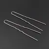 Acessórios de cabelo antigos galvanizados que não desbotam para DIY, grampo de cabelo, garfo de cabelo em forma de U de liga, pente, corpo de grampo de cabelo manual com movimento de balanço