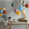 Balões de Látex em Cores Retrô, Série de Cores Macaron, Balões Espessos de 10 Polegadas para Decorações de Aniversário Infantil, Balões Flutuantes de Número