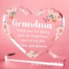 En stock Productos Nuevos Transfronterizos Día de San Valentín Amor Acrílico Transparente Día de la Madre Día del Padre Decoraciones de Escritorio
