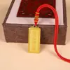 Nuevo colgante de aleación con goteo de aceite Nanwo Amitabha, doble cara con goteo de pegamento, collar que no se decolora, borde del colgante, regalo