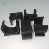 Tubo de Acero Inoxidable de Fondo Plano con Agujeros para Patas de Muebles, Mesa y Silla, Abrazadera de Tubo Redondo para Abertura de Tubo, Base de Tubo de PE, Abrazadera para Cableado de Agua y Electricidad
