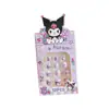 Pegatinas para Uñas Kuromi Dibujos Animados Exquisitas Pegatinas para Uñas Dulces y Lindas No Tóxicas e Inodoras Removibles para Niños Uñas Portátiles