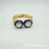 Nova Pulseira de Pérola Barroca Natural Estilo Europeu e Americano Cor Personalizada Conservadora de Cor Cheia de Diamante Pulseira Aberta Suprimento para Transmissão ao Vivo Transfronteiriça