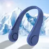 Ventilador de Cuello Colgante Recargable por USB de Larga Duración Mini Portátil para Uso en Exteriores, Silencioso, Adecuado para Estudiantes, Regalo