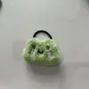 Broche de Animal de Peluche de Dibujos Animados Pasador para Niñas, Pinza Lateral de Rana Linda para Flequillo, Lazo Pequeño para el Cabello para Mujeres