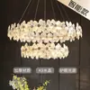 Candelabro de Cristal con Rama Minimalista y Lujoso para Comedor de Villa, Escalera Única, Mesa de Isla de Gama Alta, Lámpara de Techo de Forma Irregular Nueva