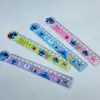 Regalos de Regla de Jardín de Infancia Stitch Estrella Bebé Stitch 15CM Regla Ondulada Regla de Medición de Matemáticas