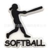 Béisbol Softbol Rugby Edición Q Atleta Hebilla para Zapato de Agujero Flor para Zapato Hebilla Decorativa para Zapato de Agujero DIY de Amazon