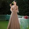 Vestido de Madrinha 2025 Novo Verde Floresta Look Emagrecedor Elegante Estiloso Irmã Melhor Amiga Grupo de Madrinhas Vestido de Madrinha Formatura Feminino