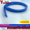 Tira de silicone em forma de U, tira de vedação translúcida de alta temperatura para fiação, tira decorativa de fibra de vidro, envoltório de borda, tira de colisão giratória