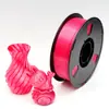 Filamento PLA+ al por mayor de fábrica, filamento de impresora monocolor tipo seda, filamento de impresión 3D de 1.75 mm, en stock