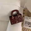 Bolsa Pequeña de Bordado de Diamantes para Mujer 2026 Verano Nueva Versátil Bolso de Hombro Cruzado Bolso de Mano Exquisito Super Popular Bolsa Cuadrada Pequeña