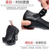 Zapatos de Cuero para Mujeres de Mediana Edad y Mayores, Tacones de Cuña, Suelas Suaves, Zapatos para Mujer para Primavera y Otoño 2020, Nuevos Zapatos Versátiles de una Sola Correa para Mediana Edad