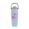 Taza Isotérmica de Acero Inoxidable 304 Transfronteriza, Gran Capacidad Personalizada, Alta Apariencia, Botella de Agua Deportiva Portátil, Vaso de Agua Portátil de Doble Uso