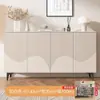 Aparador de pizarra estilo italiano, mueble de almacenamiento moderno minimalista para sala de estar, armario de cocina de lujo ligero, mueble de almacenamiento de té y vino montado en la pared