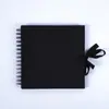 Producción Transfronteriza Álbum de Fotos DIY con Espiral de 8 pulgadas Álbum de Fotos Hecho a Mano de Alta Calidad Álbum de Tarjetas de Recortes de Papel Kraft Retro Venta al por Mayor