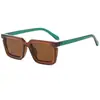 Nuevas Gafas de Sol Cuadradas Pequeñas para Mujer Moda Ins Gafas para Fotografía Callejera Gafas Retro de Moda Europea y Americana para Hombre