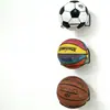 Cesta de basquete de parede arte em ferro basquete futebol uma unidade prateleira multiuso para bola prateleira de armazenamento prateleira de exposição outro