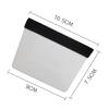 Ferramenta de Rebarbação de Borda de Plugue Ferramenta de Acabamento de Borda de Filme de Costura Raspador de Filme que Muda de Cor Ferramenta de Acabamento de Borda em Forma de Machado Raspador Multilateral Trapezoidal Raspagem de Vestuário