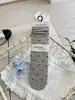 Meias Finas de Algodão de Fibra Longa para Primavera e Verão, Estilo Slouch, com Renda e Bolinhas, Meias de Cano Médio, Cor Cinza-Azulado da Moda, Meias Femininas Sem Costura