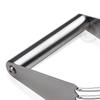 Batedor de pó manual de aço inoxidável 430, liquidificador de manteiga doméstico, mistura e corte rápido da superfície do óleo, ferramenta de cozinha para panificação