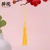 13cm Estilo Básico Fleco Pequeño Poliéster Estilo Antiguo Hanfu Marcapáginas Sachet Colgante para Bolsa DIY Fabricante Venta al por Mayor