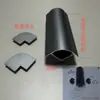Protectores de Esquina para Cama Suspendida, Protección de Muebles Contra Golpes, Conectores de Unión para Extremo de Cama de Aleación de Aluminio de 18 mm Sin Taladro
