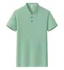 Camisa Polo Cultural de Verano para Hombre con Cuello Campana, Camiseta de Manga Corta, Ropa de Trabajo Corporativa Personalizada, Uniforme de Grupo, Camiseta Publicitaria con Texto Impreso