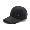 Gorra de béisbol de cuero liso de color sólido transfronteriza sombrero para exteriores para hombres de mediana edad y ancianos con terciopelo grueso resistente al viento cálido sombrero de pico