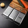 Rallador de acero inoxidable rallador cortador de verduras multifunción artefacto de rallado de cocina rallador de rábano patata
